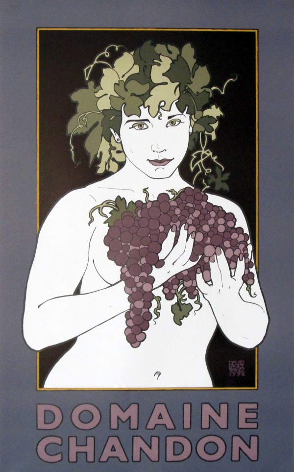 Domaine Chandon David Lance Goines Original Poster Vintage Posters Wine Posters Print